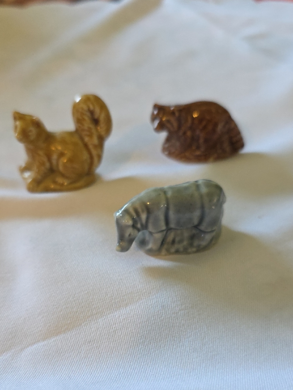 Vintage Wade Whimsies Porcelain Fiqurines